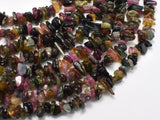 Watermelon Tourmaline Beads, Chips, 4mm - 9mm-Gems: Nugget,Chips,Drop-BeadDirect