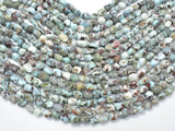 Larimar, Approx 6x8mm Nugget Beads, 16 Inch-Gems: Nugget,Chips,Drop-BeadDirect