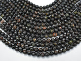 Flower Obsidian Beads, 8mm (8.3mm) Round Beads-Gems: Round & Faceted-BeadDirect