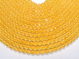 Citrine Beads, 8mm Round Beads-Gems: Round & Faceted-BeadDirect