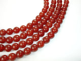 Carnelian, Round, 10mm beads-Gems: Round & Faceted-BeadDirect