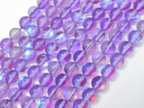 Mystic Aura Quartz-Purple, 8mm (8.5mm) Round Beads-Gems: Round & Faceted-BeadDirect