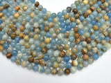 Blue Calcite 8mm (8.5mm) Round-BeadDirect