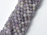 Amethyst Beads, 6mm(6.5mm) Round-Gems: Round & Faceted-BeadDirect