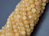 Citrine Beads, 6mm(6.2mm) Round Beads-Gems: Round & Faceted-BeadDirect