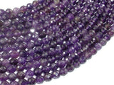 Amethyst, 6mm Faceted Round-Gems: Round & Faceted-BeadDirect