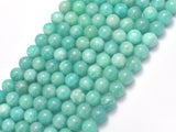 Amazonite-Green 8mm Round Beads, 15.5 Inch-BeadDirect