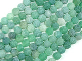Frosted Matte Agate - Green, 8mm Round Beads, 14.5 Inch, Full strand-Agate: Round & Faceted-BeadDirect