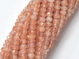 Sunstone Beads, 2x3mmmm Micro Faceted Rondelle-Gems:Assorted Shape-BeadDirect
