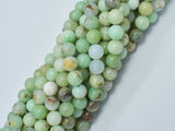 Australian Chrysoprase, 8mm, Round Beads-BeadDirect