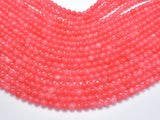 Jade Beads - Pink, 6mm Round-BeadDirect