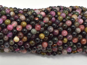 Tourmaline Beads, 4mm (4.5mm) Round-BeadDirect