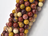 Mookaite Beads, Round, 8mm-Gems: Round & Faceted-BeadDirect