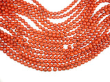 Red Jasper Beads, 6mm (6.5mm), Round Beads-Gems: Round & Faceted-BeadDirect