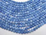 Jade Beads-Blue Gray, 8mm Round Beads-Gems: Round & Faceted-BeadDirect