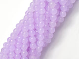 Jade - Lavender, 6mm (6.3mm) Round-Gems: Round & Faceted-BeadDirect