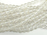 Clear Quartz Beads, 4mm (4.5mm) Round Beads-Gems: Round & Faceted-BeadDirect