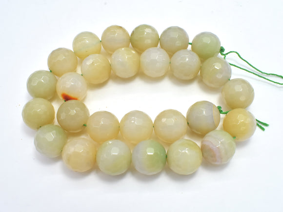AGATE BEADS, 14MM FACETED ROUND-Agate: Round & Faceted-BeadDirect