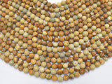 Picture Jasper Beads, 8mm Faceted Round Beads-Gems: Round & Faceted-BeadDirect
