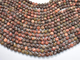 Leopard Skin Jasper, 8mm (8.5mm) Round beads-Gems: Round & Faceted-BeadDirect