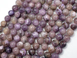 Genuine Charoite, 6mm Round Beads-Gems: Round & Faceted-BeadDirect