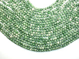 Green Spot Jasper Beads, Round, 6mm-Gems: Round & Faceted-BeadDirect