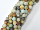Amazonite, Round beads, 10mm ( 10.5 mm)-BeadDirect