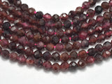 Red Garnet Beads, 3mm Micro Faceted Round-Gems: Round & Faceted-BeadDirect