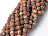 Leopard Skin Jasper, 6mm (6.5mm) Round Beads-Gems: Round & Faceted-BeadDirect