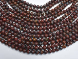 Red Tiger Iron Beads, 6mm Round Beads-BeadDirect