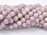 Kunzite Beads, 8mm Round Beads-Gems: Round & Faceted-BeadDirect