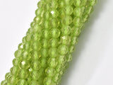 Peridot Beads, 3.3mm Micro Faceted Round-Gems: Round & Faceted-BeadDirect