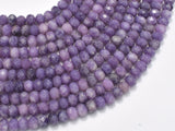 Lepidolite Beads, 4x6mm Faceted Rondelle-Gems:Assorted Shape-BeadDirect