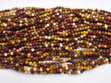 Mookaite Beads, 4mm (4.6mm), Round Beads-BeadDirect
