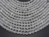 White Moonstone Beads, 8mm (8.3mm) Round-Gems: Round & Faceted-BeadDirect