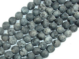 Matte Black Labradorite Beads, Matte Larvikite, 10mm Round-Gems: Round & Faceted-BeadDirect