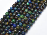 Natural Azurite 8mm Round-BeadDirect