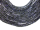 Blue Goldstone Beads, 6mm Round Beads-Gems: Round & Faceted-BeadDirect