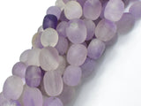 Matte Lavender Amethyst, Light Purple, 11x15mm Nugget Beads, 15 Inch-Gems: Nugget,Chips,Drop-BeadDirect
