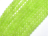 Jade - Light Green, 6mm (6.2mm) Round-Gems: Round & Faceted-BeadDirect