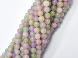 Jade - Light Green & Lavender 6mm Round-BeadDirect