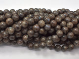 Chocolate Labradorite Beads, 8mm (8.4mm)-Gems: Round & Faceted-BeadDirect