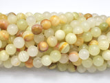 Afghan Jade Beads, 8mm Round Beads-Gems: Round & Faceted-BeadDirect