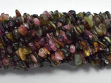 Watermelon Tourmaline Beads, Chips, 4mm - 9mm-Gems: Nugget,Chips,Drop-BeadDirect