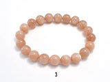 Sunstone Beads, Sunstone Bracelet, 9.5mm (9.8mm) Round 20 beads-Gems: Round & Faceted-BeadDirect