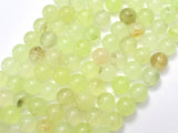 Jade - Light Green, 8mm Round-Gems: Round & Faceted-BeadDirect