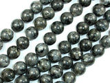 Black Labradorite Beads, 12mm Round Beads-Gems: Round & Faceted-BeadDirect