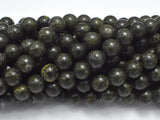 Russian Serpentine Beads, 8mm Round Beads-Gems: Round & Faceted-BeadDirect