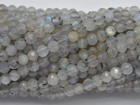 Labradorite Beads, 3mm Micro Faceted Round-Gems: Round & Faceted-BeadDirect