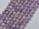 Lepidolite Beads, Round, 8mm-BeadDirect